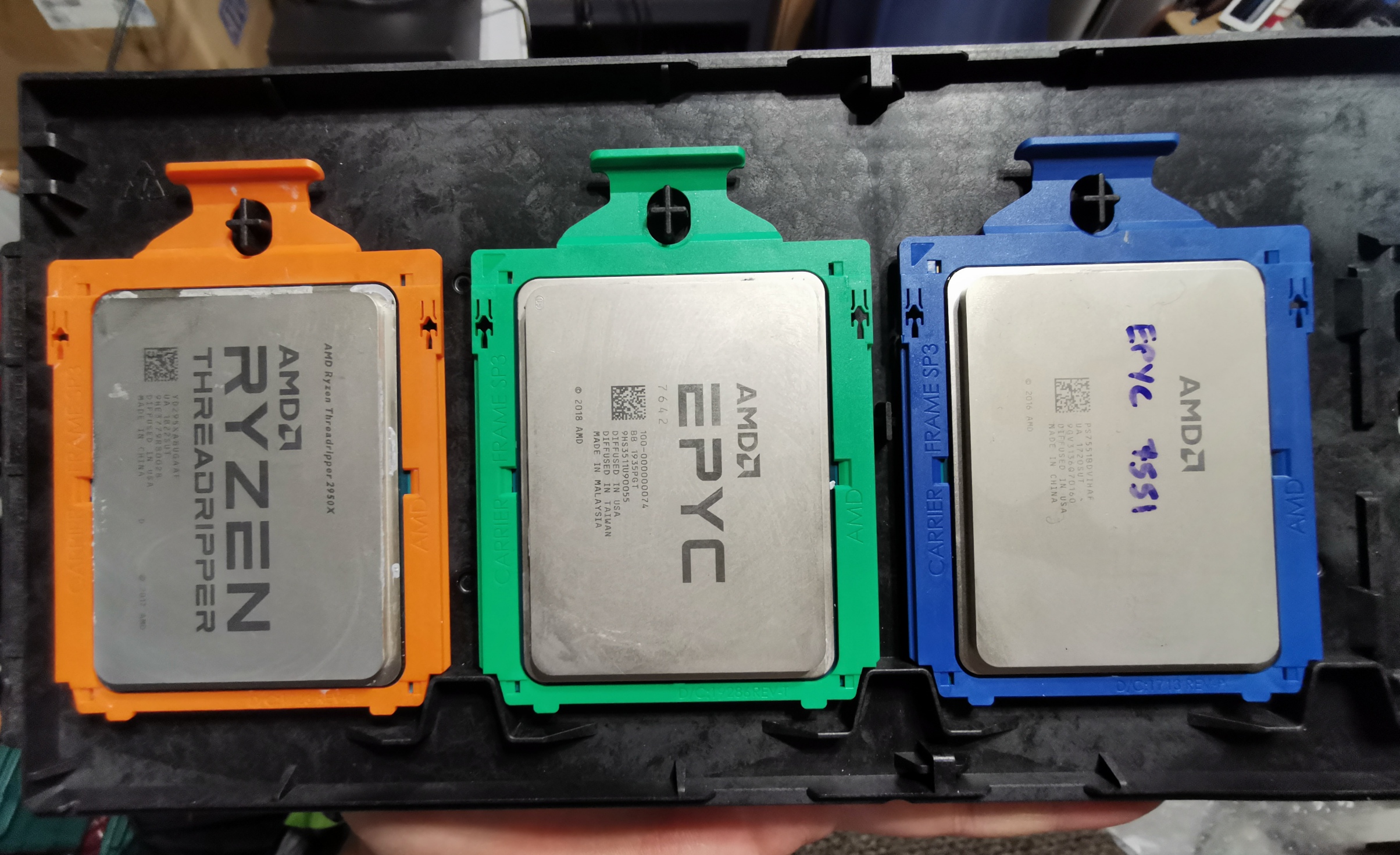 F is for Fast AMD’s New EPYC 7F52 Reviewed The F is for ᴴᴵᴳᴴ Frequency